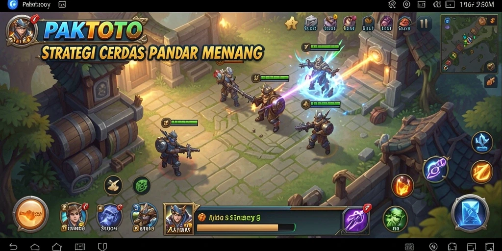 Antarmuka permainan PAKTOTO yang menarik dan mudah dinavigasi.