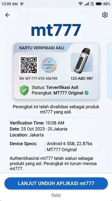 Kanal Resmi mt777 untuk Pengguna Android Indonesia